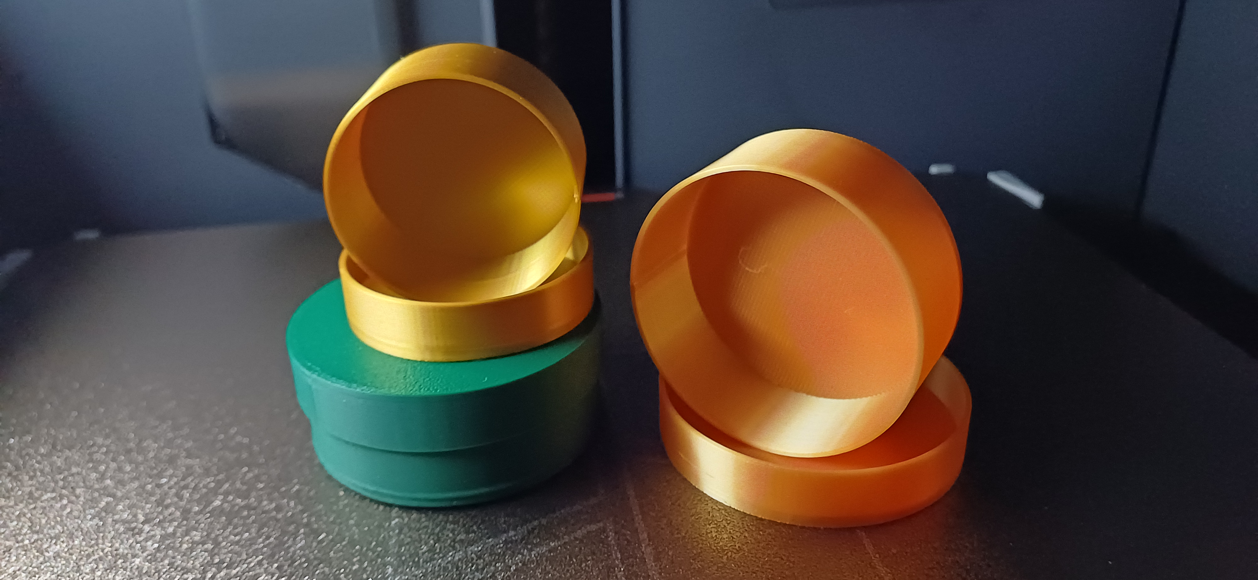 Runde Dose mit Deckel